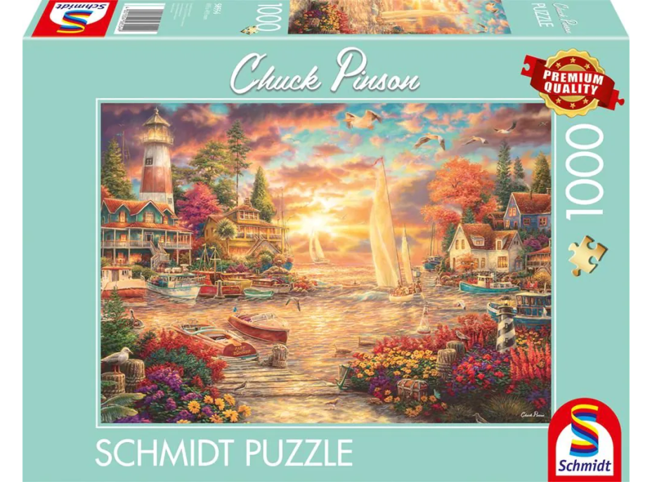 SCHMIDT Puzzle Ráno pri jazere 1000 dielikov