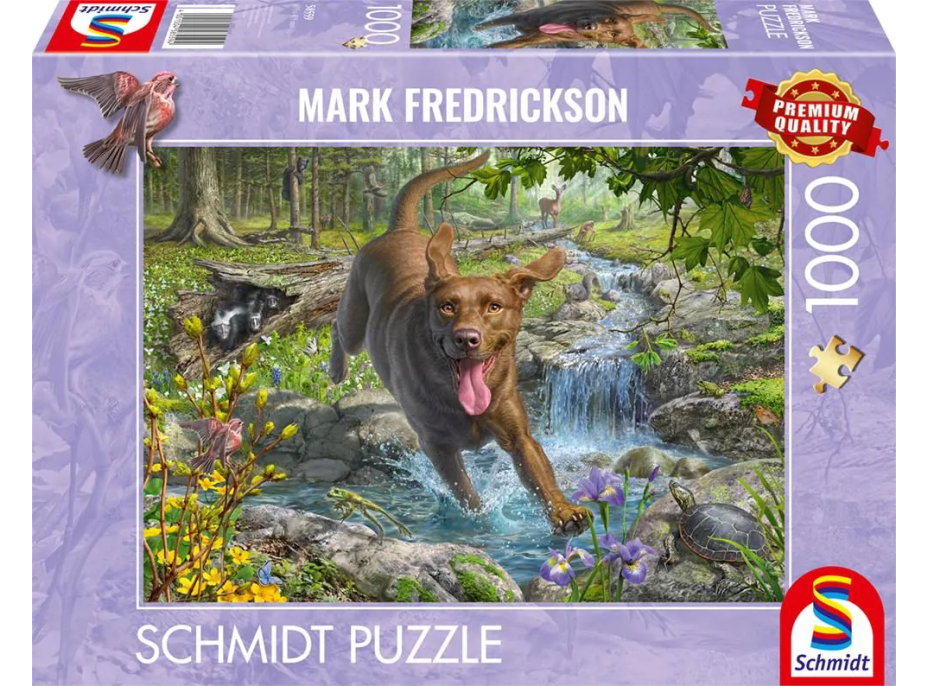 SCHMIDT Puzzle Retriever na jar 1000 dielikov
