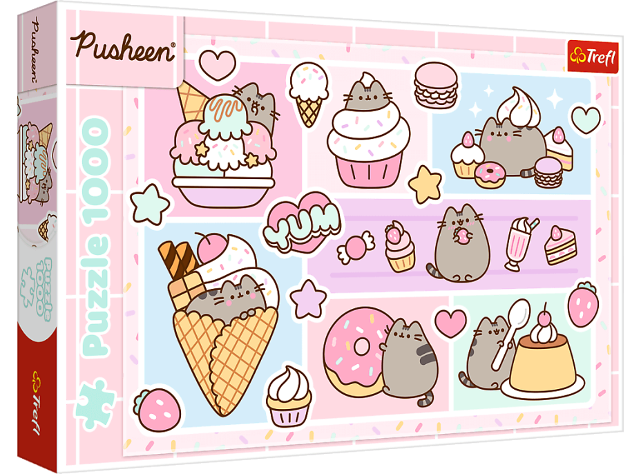 TREFL Puzzle Sladká Pusheen 1000 dielikov