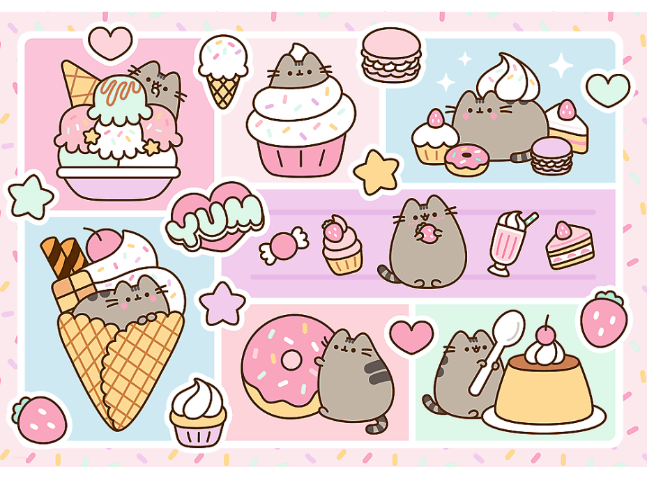 TREFL Puzzle Sladká Pusheen 1000 dielikov