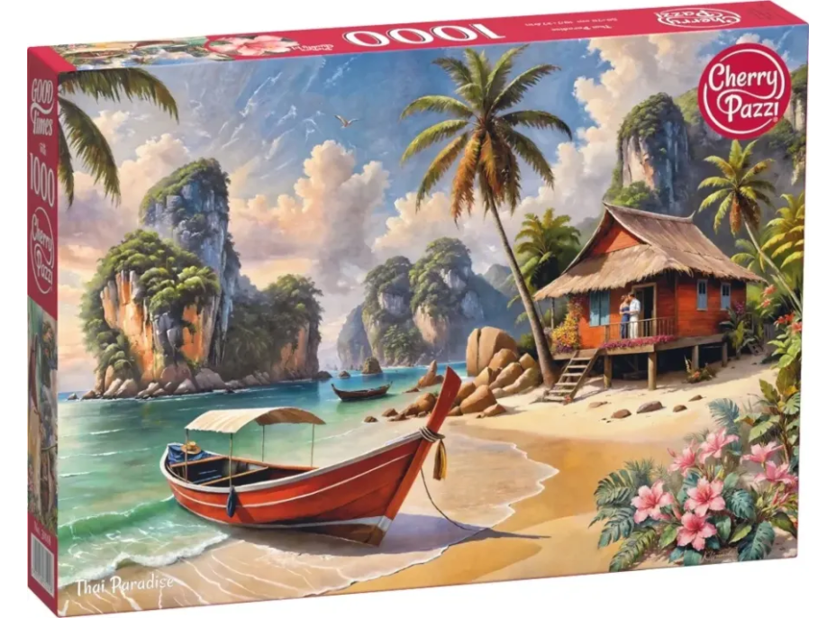 CHERRY PAZZI Puzzle Thajský raj 1000 dielikov