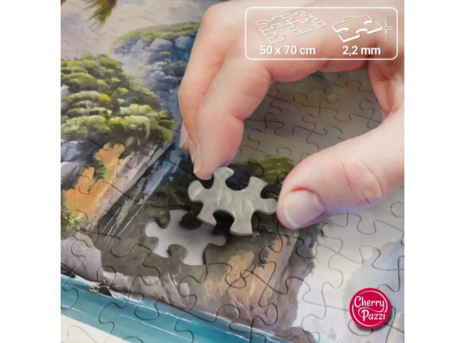 CHERRY PAZZI Puzzle Thajský raj 1000 dielikov