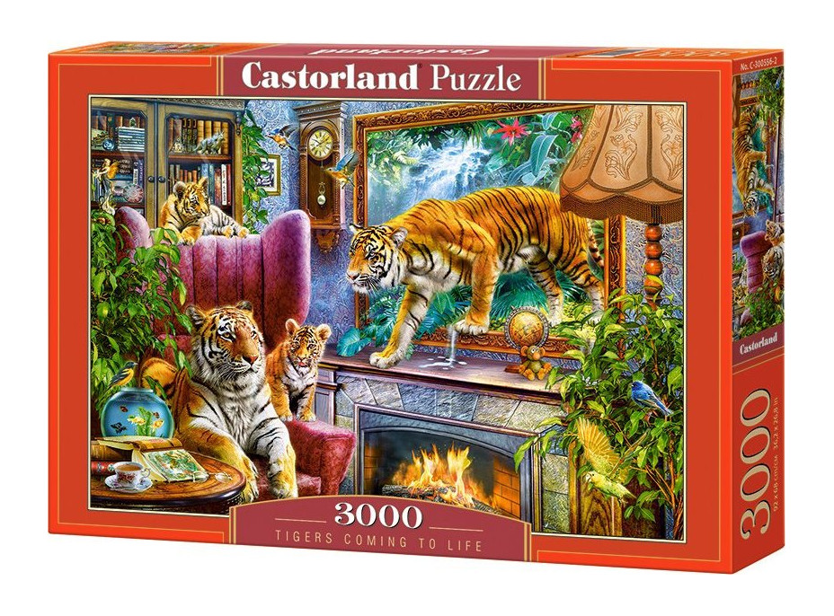 CASTORLAND Puzzle Tigre ožívajú 3000 dielikov