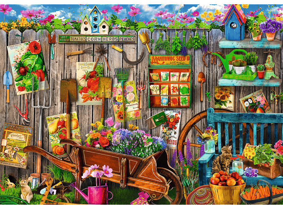 TREFL Puzzle Záhradničenie 2x500 dielikov