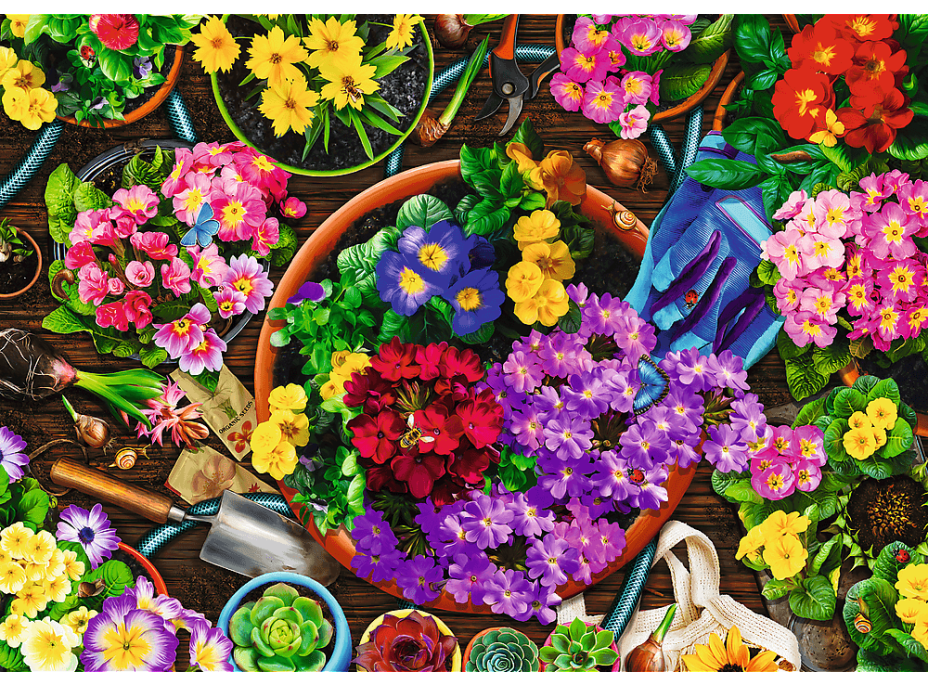 TREFL Puzzle Záhradničenie 2x500 dielikov