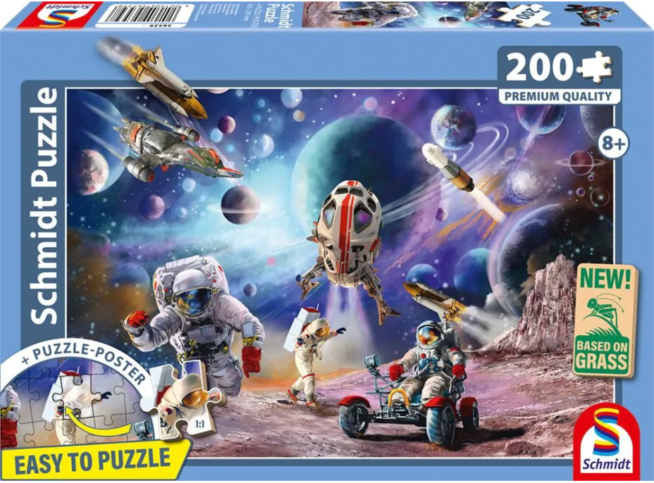 SCHMIDT Puzzle Vesmírna misia 200 dielikov