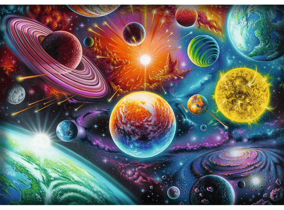 TREFL Puzzle Vesmírne dobrodružstvo 1000 dielikov