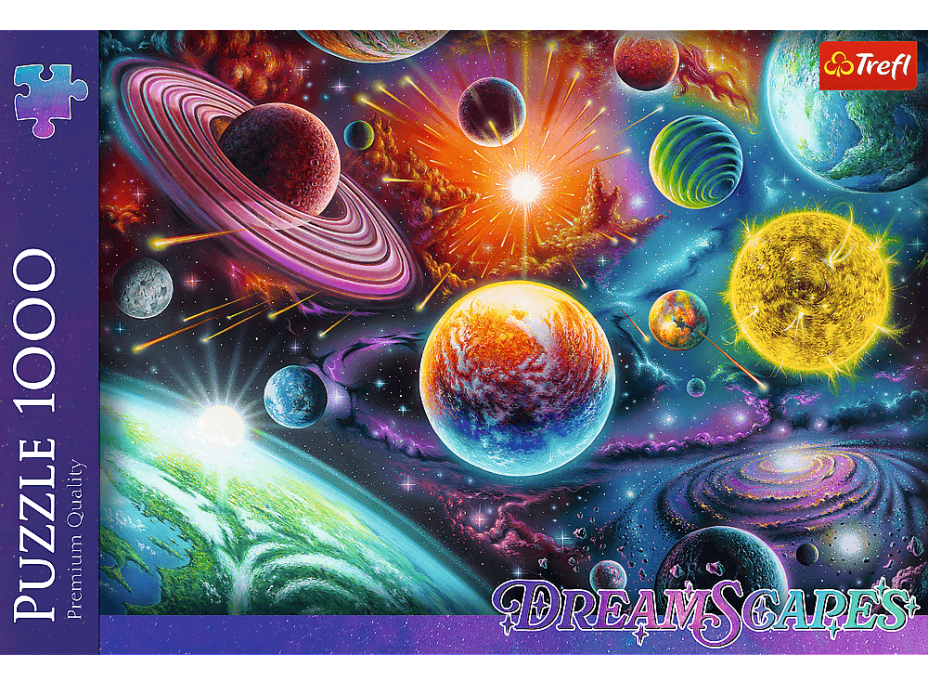 TREFL Puzzle Vesmírne dobrodružstvo 1000 dielikov