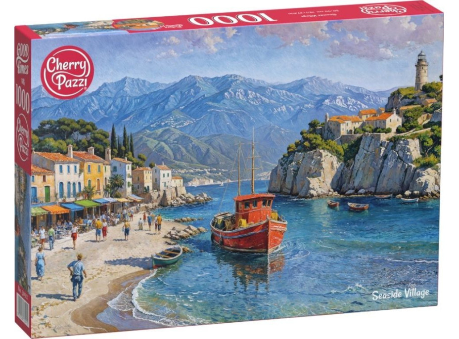 CHERRY PAZZI Puzzle Dedinka pri mori 1000 dielikov