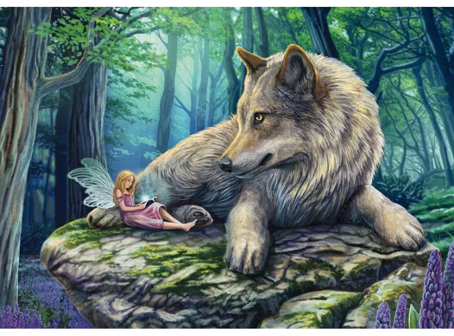 SCHMIDT Puzzle Vlk a víla 500 dielikov