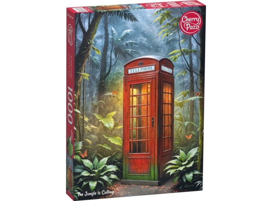 CHERRY PAZZI Puzzle Volanie džungle 1000 dielikov