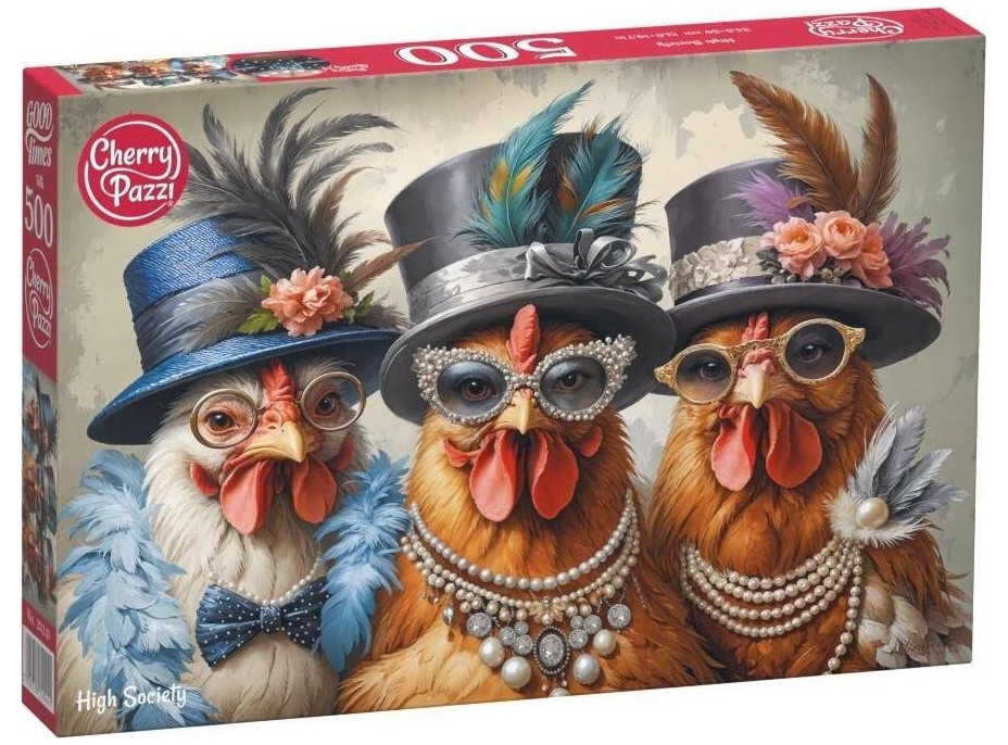 CHERRY PAZZI Puzzle Vyššia spoločnosť 500 dielikov