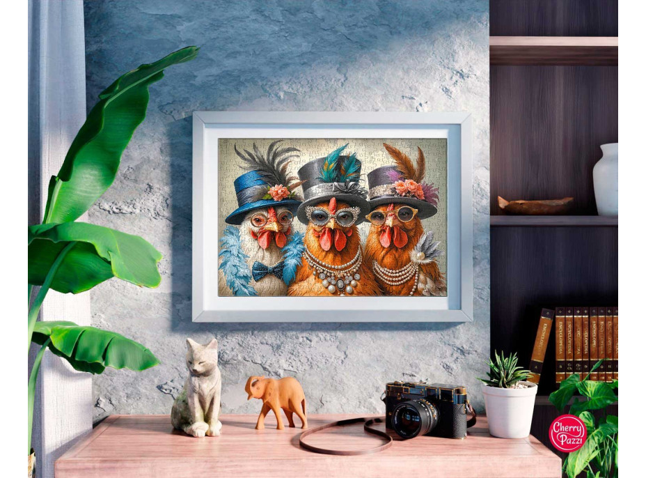 CHERRY PAZZI Puzzle Vyššia spoločnosť 500 dielikov