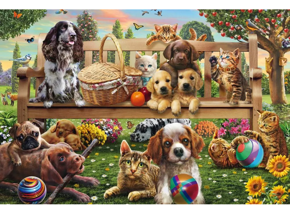 SCHMIDT Puzzle Záhradný piknik 200 dielikov