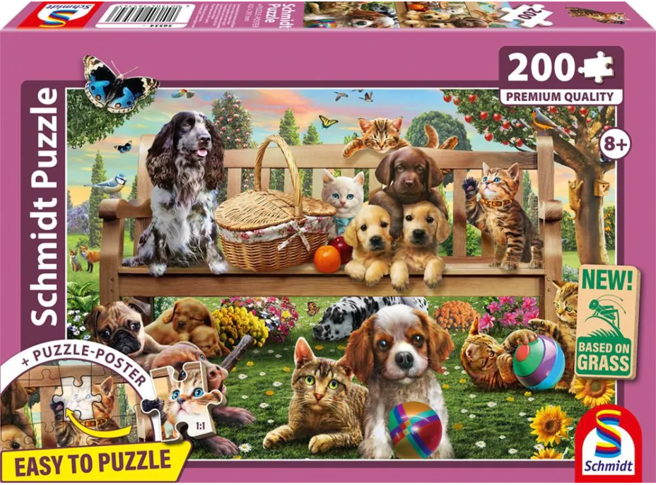 SCHMIDT Puzzle Záhradný piknik 200 dielikov