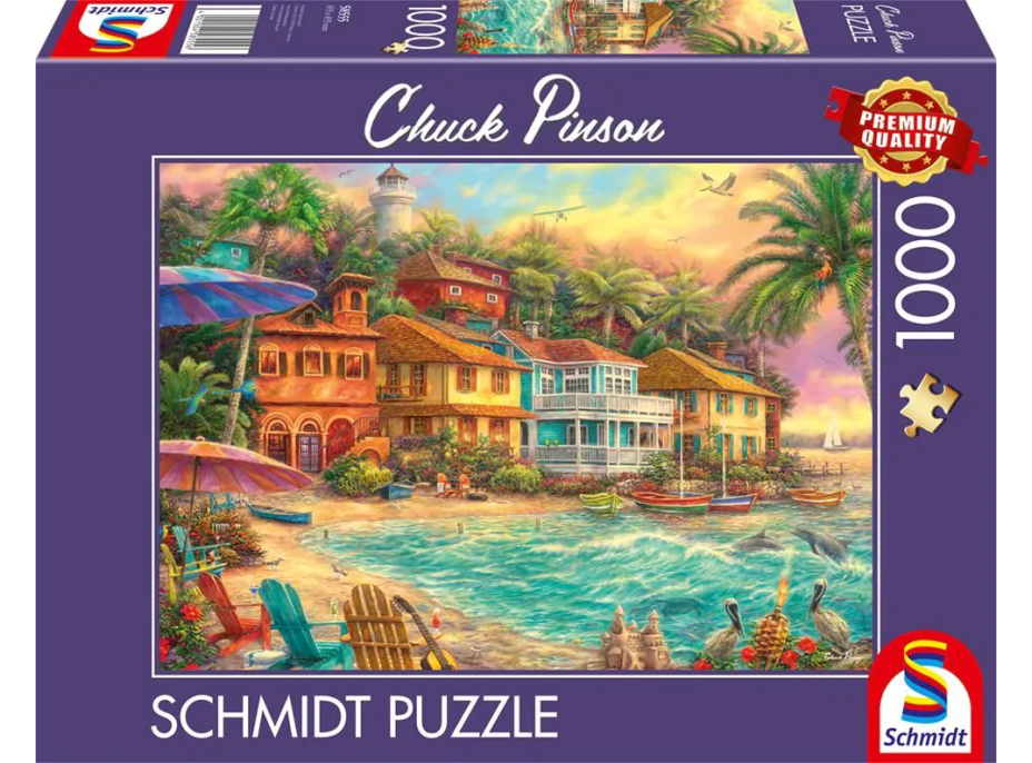 SCHMIDT Puzzle Život na ostrove 1000 dielikov