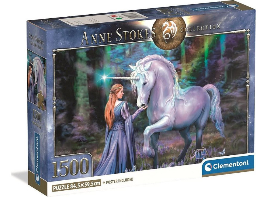 CLEMENTONI Puzzle Zvonkový les 1500 dielikov