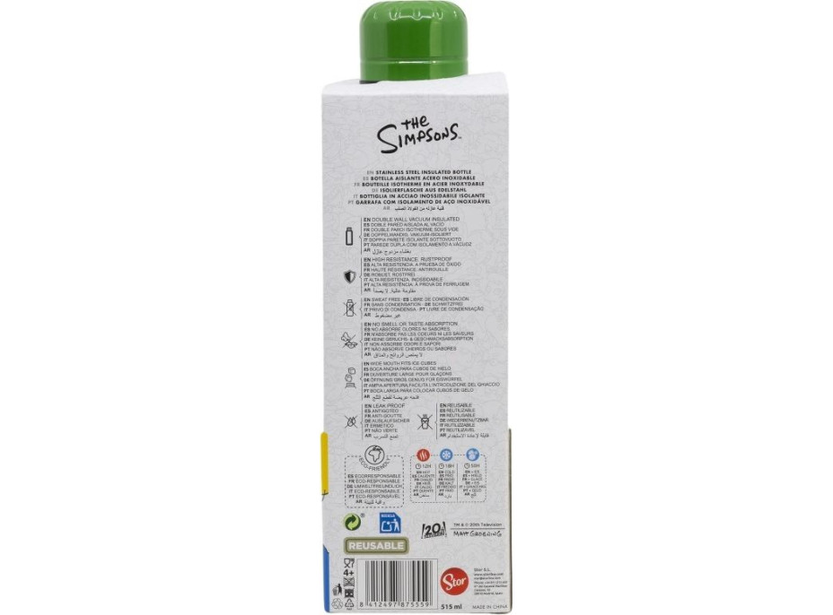 STOR Termoska nerezová Simpsonovci 515ml