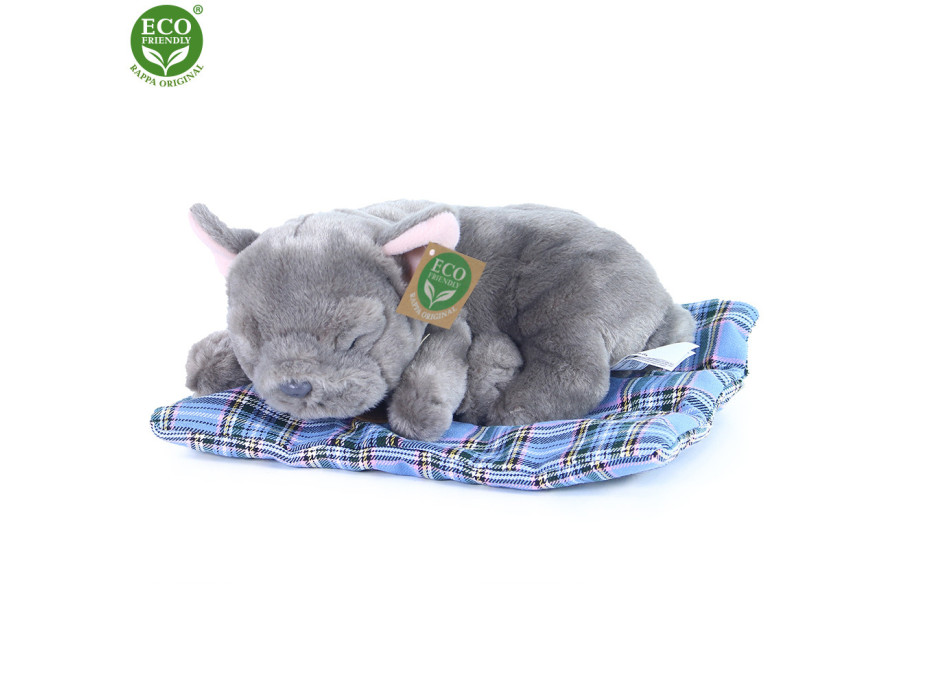 Rappa Plyšový pes francúzsky buldoček ležiaci 23 cm ECO-FRIENDLY