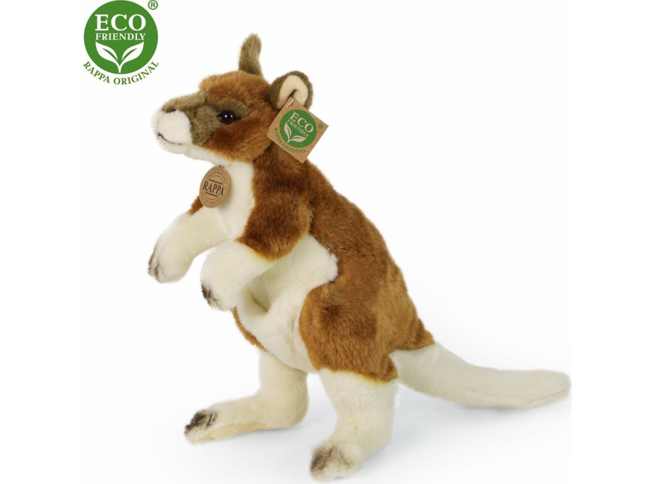Rappa Plyšový klokan 30 cm ECO-FRIENDLY