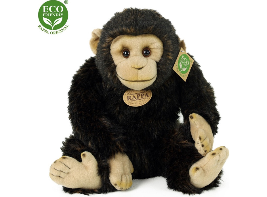 Rappa Plyšový šimpanz 27 cm ECO-FRIENDLY