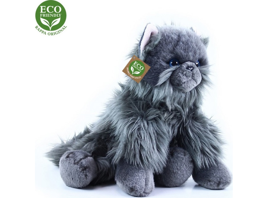 Rappa Plyšová mačka britská sediaca 30 cm ECO-FRIENDLY