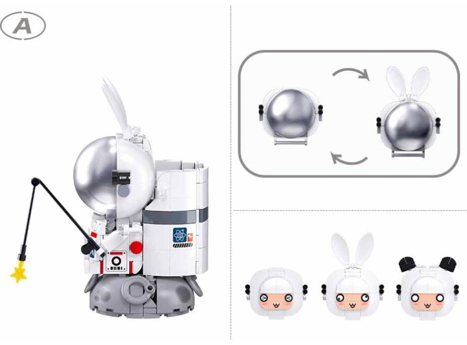 Sluban Pleyerid M38-P8001 Astronaut na Marse A