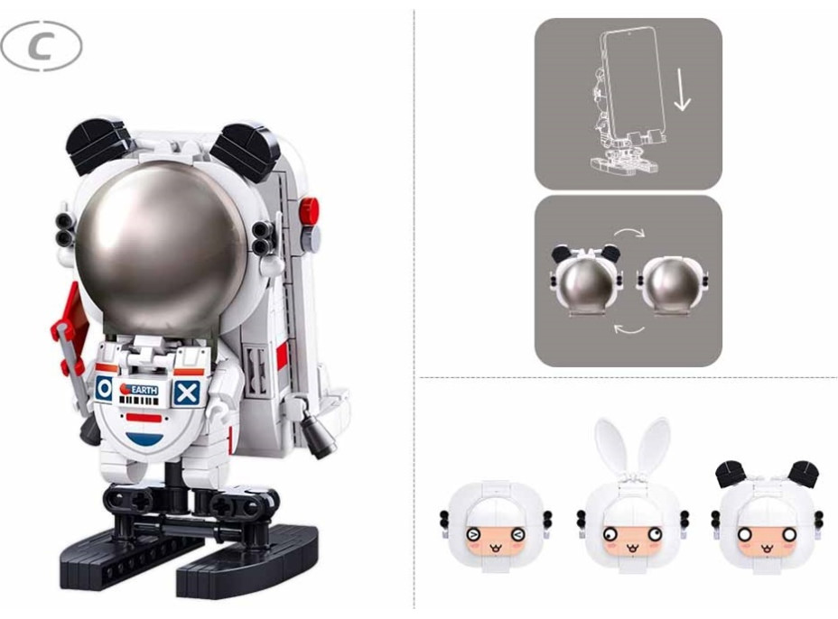 Sluban Pleyerid M38-P8001 Astronaut na Marse C