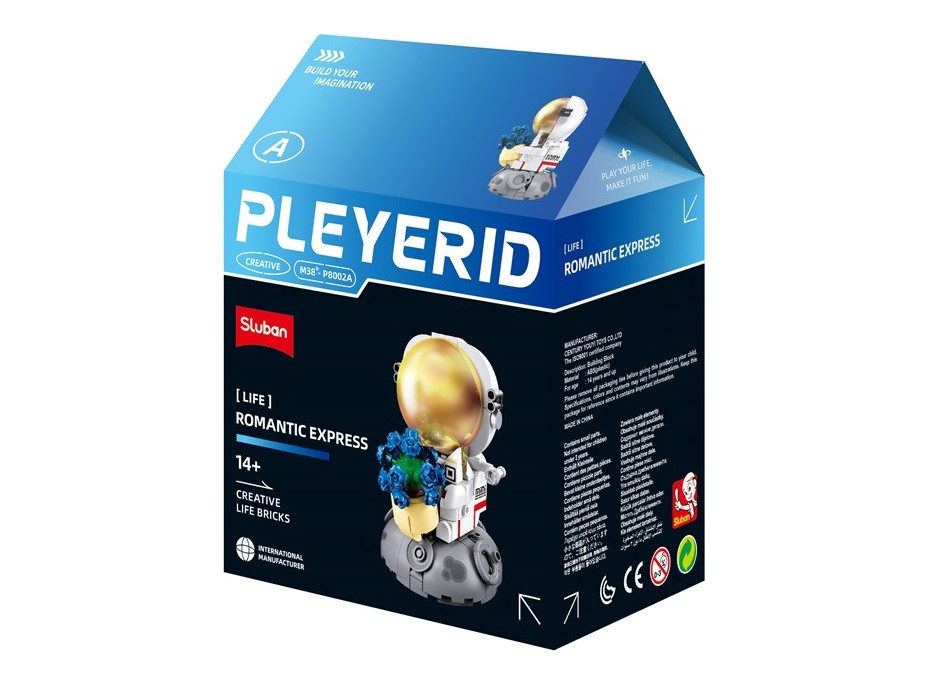 Sluban Pleyerid M38-P8002 Astronaut A