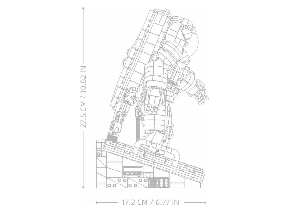 Sluban Pleyerid M38-P8003 Kozmonaut
