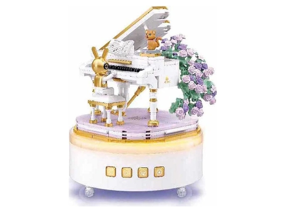 Sluban Pleyerid M38-P8013 Hracia skrinka Piano Sonáta lásky