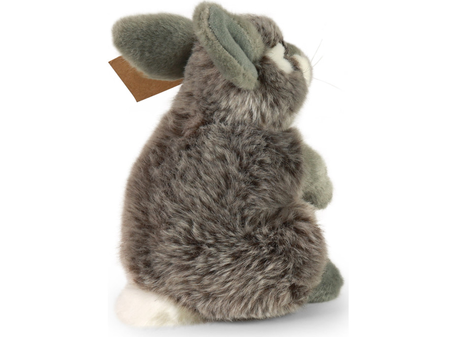 Rappa Plyšový zajac šedý sediaci 20 cm ECO-FRIENDLY