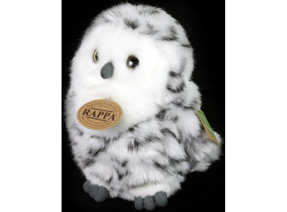 Rappa Plyšová sova melírovaná 17 cm ECO-FRIENDLY