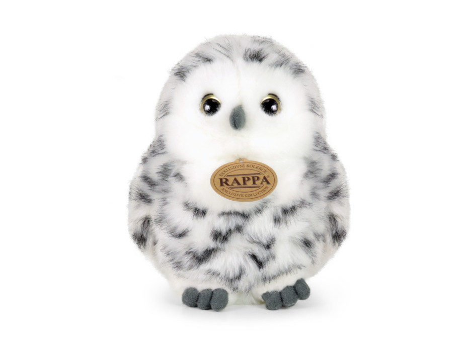 Rappa Plyšová sova melírovaná 17 cm ECO-FRIENDLY