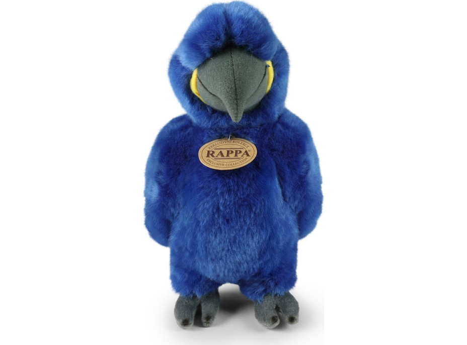 Rappa Plyšový papagáj modrý Ara hyacintový 25 cm ECO-FRIENDLY