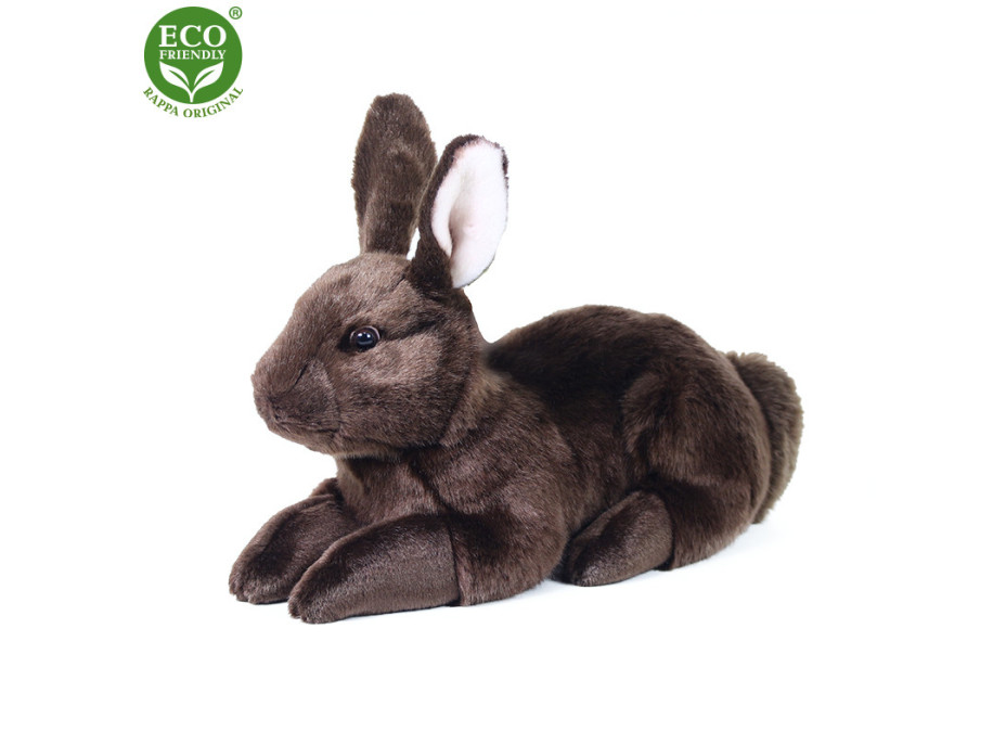 Rappa Plyšový králik ležiaci 36 cm ECO-FRIENDLY