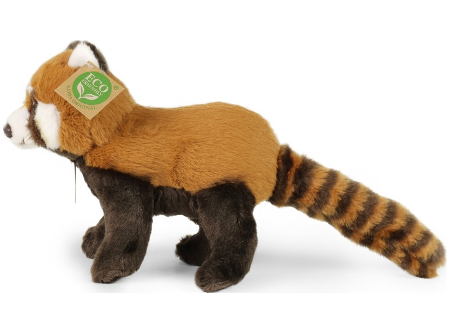 Rappa Plyšová panda červená 20 cm ECO-FRIENDLY