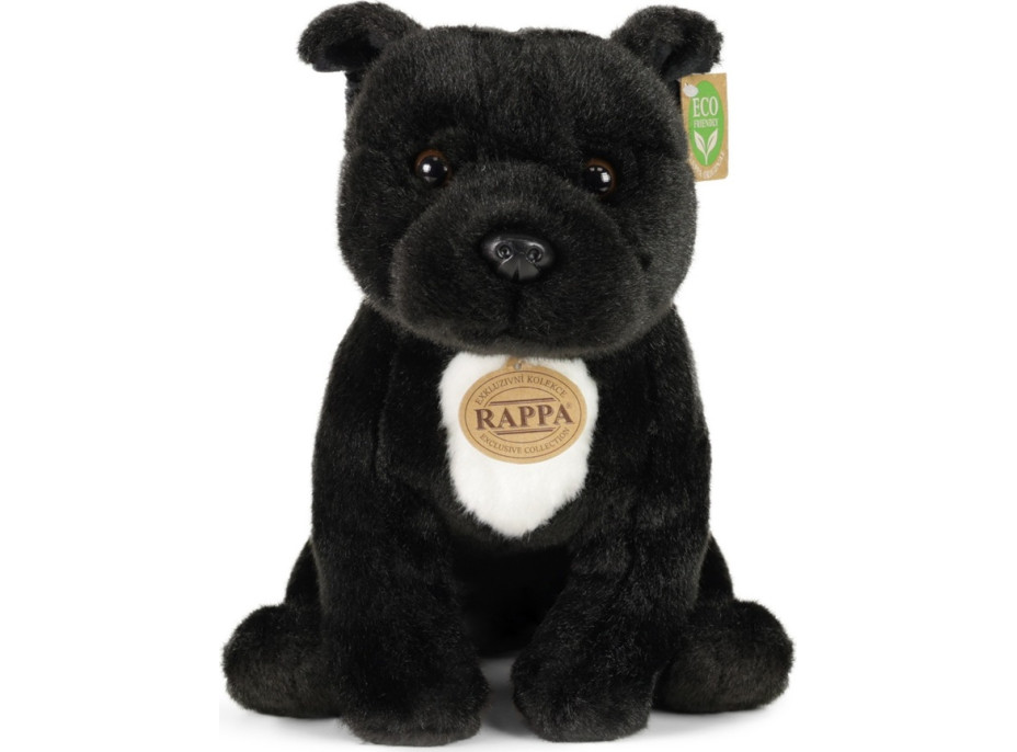 Rappa Plyšový pes stafordšírsky bulteriér 30 cm ECO-FRIENDLY