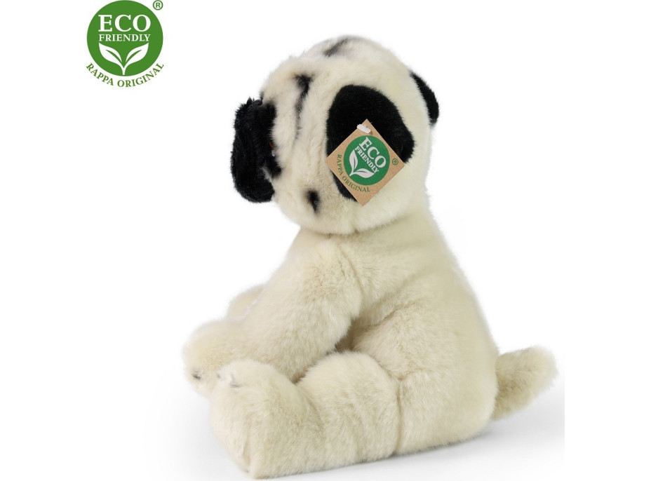 Rappa Plyšový pes mops 30 cm ECO-FRIENDLY