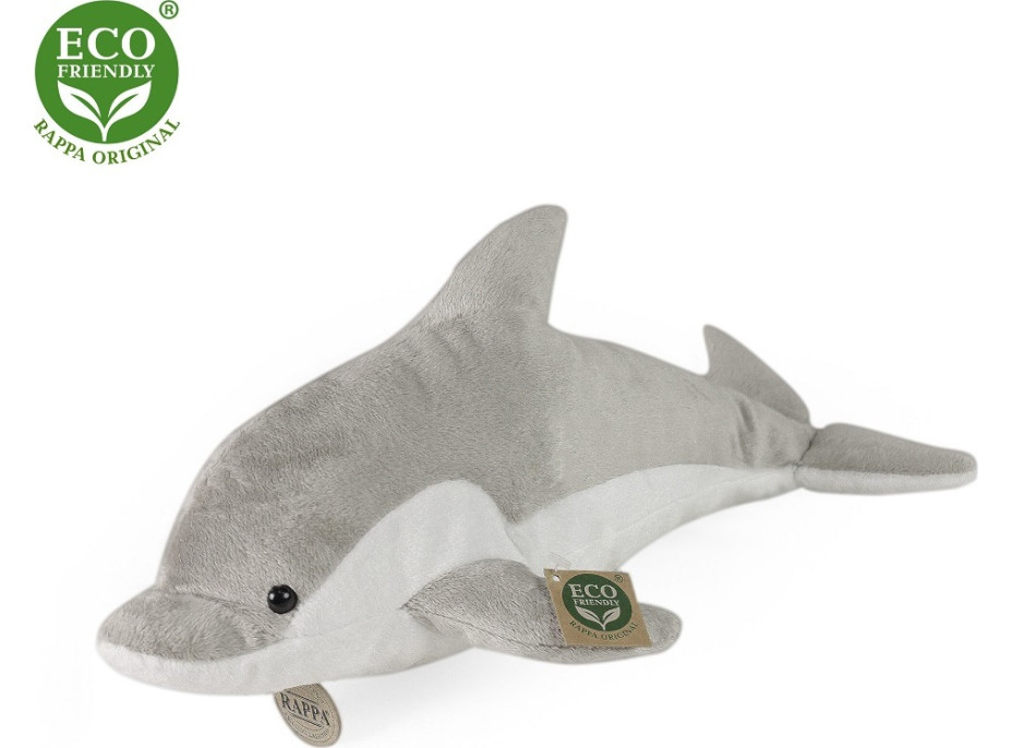 Rappa Plyšový delfín 38 cm ECO-FRIENDLY