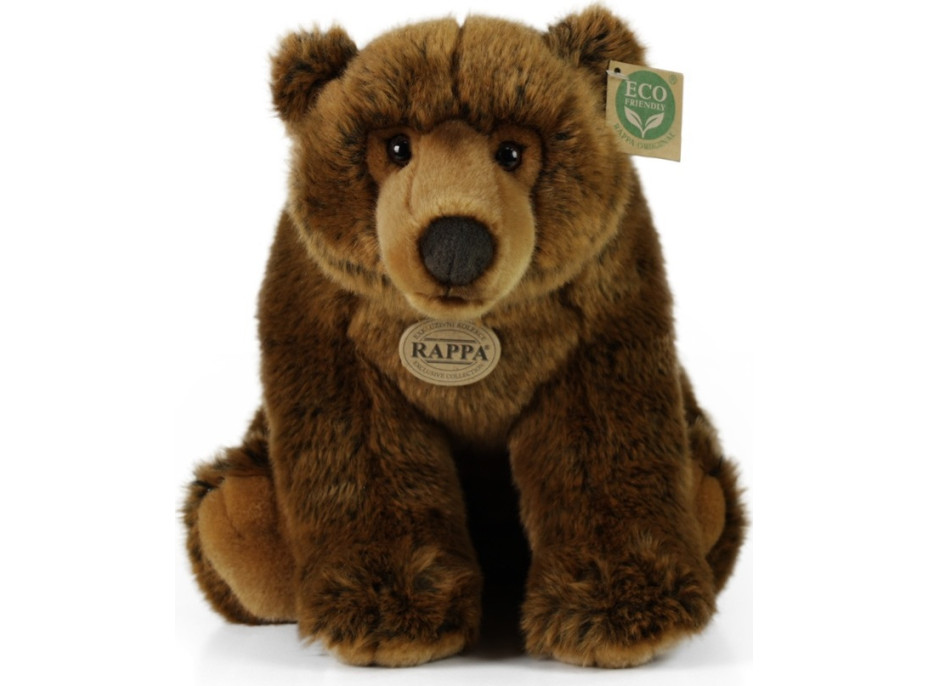 Rappa Plyšový medveď 40 cm ECO-FRIENDLY