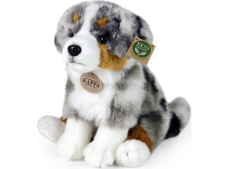 Rappa Plyšový austrálsky ovčiak 30 cm ECO-FRIENDLY