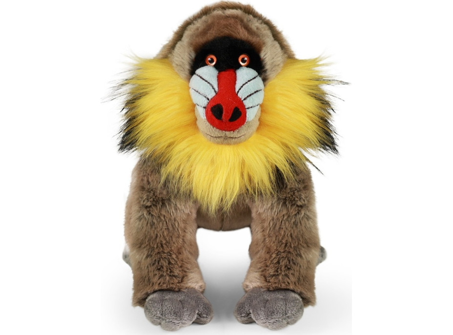 Rappa Plyšová opica mandril 28 cm ECO-FRIENDLY