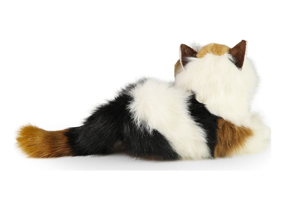 Rappa Plyšová mačka calico trojfarebná 30 cm ECO-FRIENDLY
