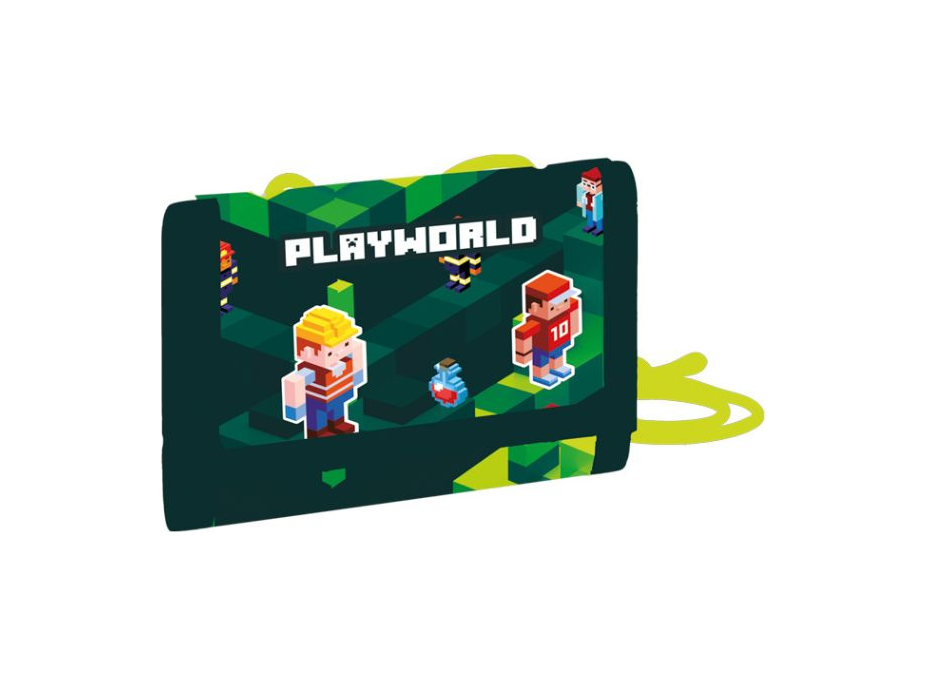 OXYBAG Detská textilná peňaženka Playworld