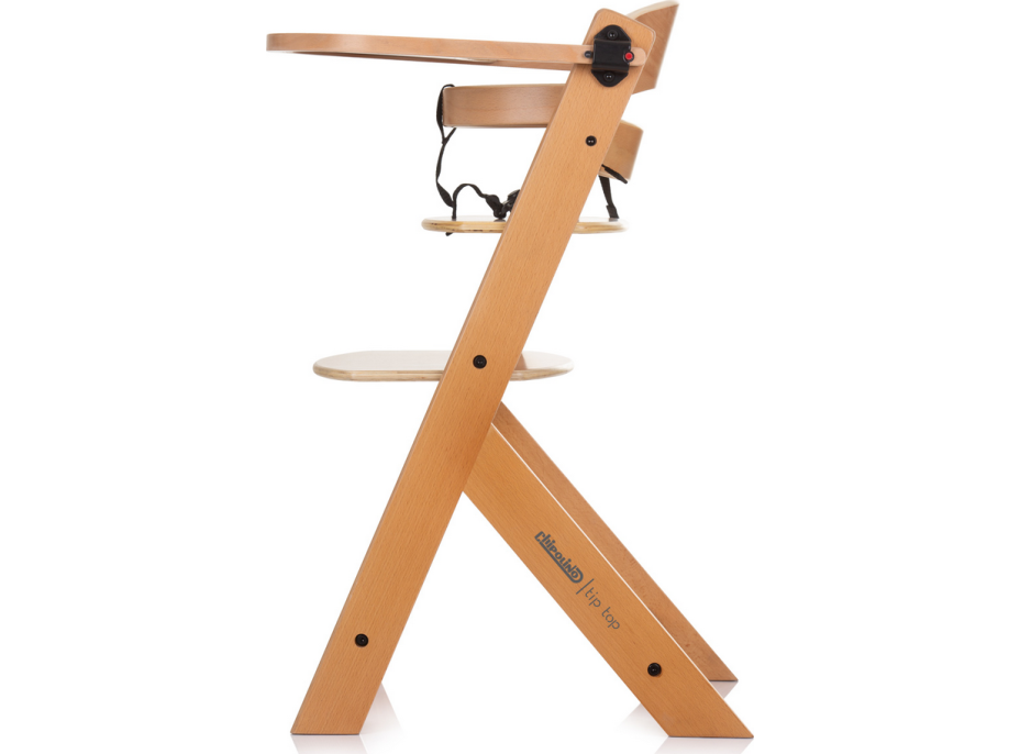 CHIPOLINO Drevená jedálenská stolička Tip Top 2v1 Wood
