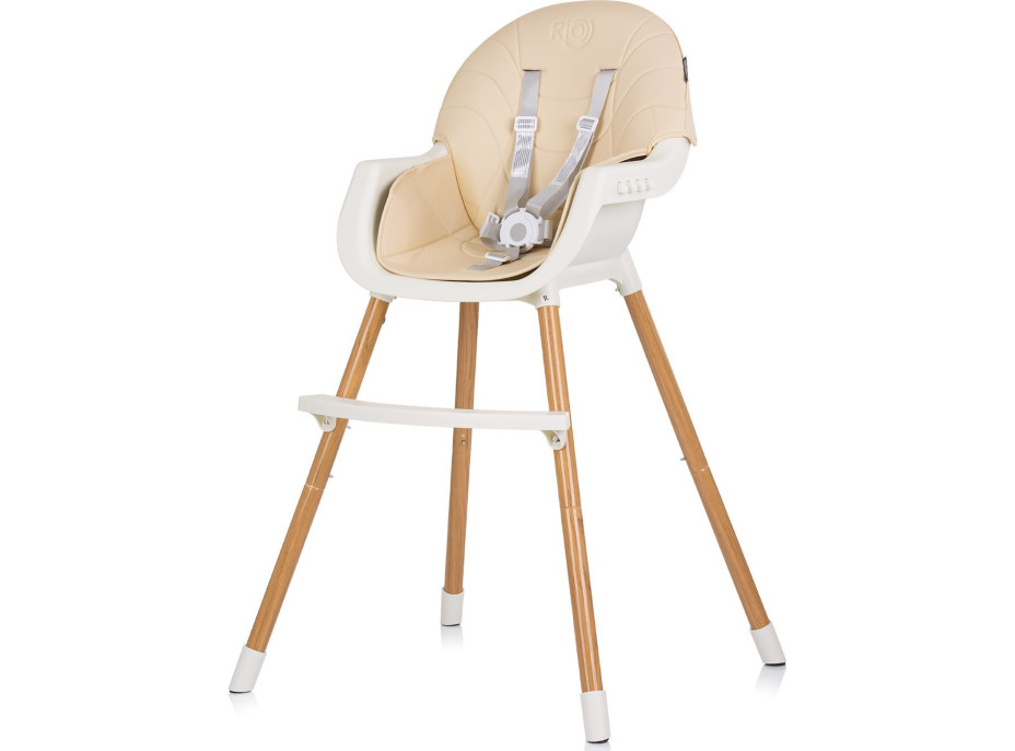 CHIPOLINO Jedálenská stolička Rio 2v1 Sand