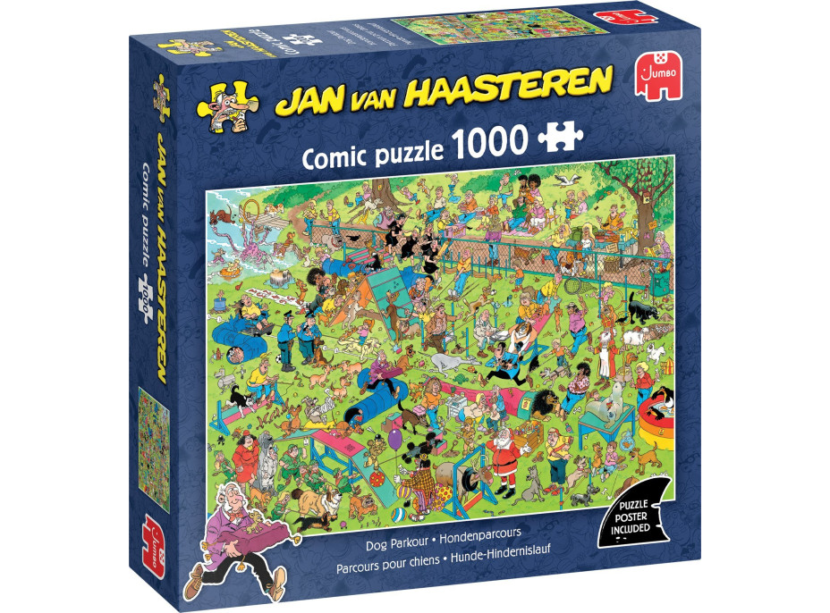 JUMBO Puzzle JvH Psí park 1000 dielikov