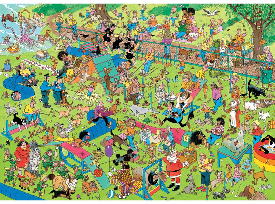 JUMBO Puzzle JvH Psí park 1000 dielikov
