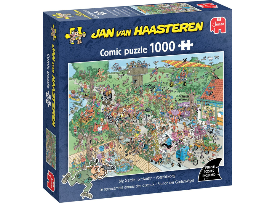 JUMBO Puzzle JvH Sledovanie vtáctva 1000 dielikov